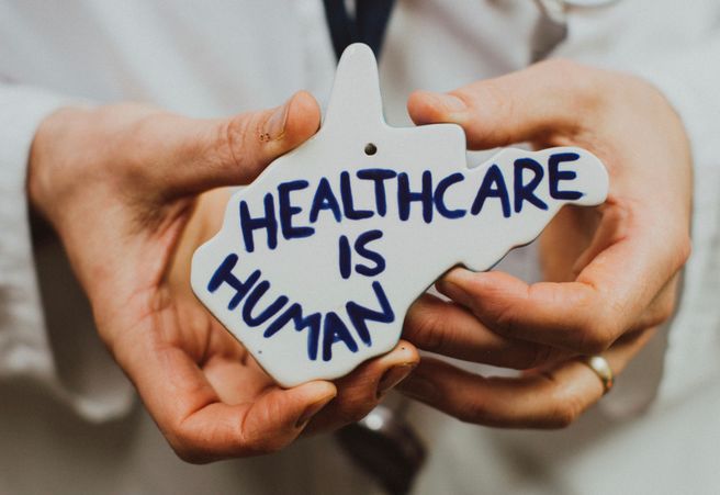 Healthcare is Human logo